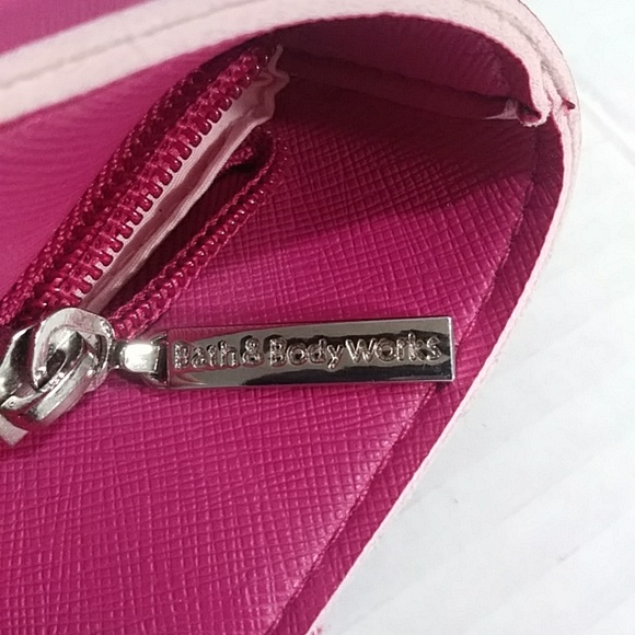 Bath & Body Works VIP Hot Pink Cutlet Tote Bag With Shine On Coin Pouch *NWT* - Picture 12 of 12